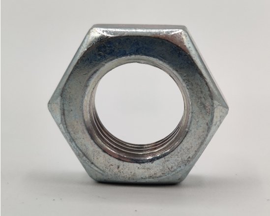ECROU HEXAGONAL BAS PAS FIN ACIER ZINGUE CL 4 DIN 439B | FDI VISSERIE